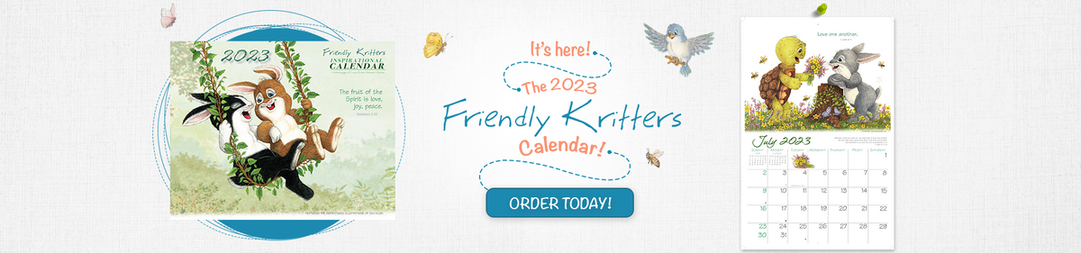 Friendly Kritters 24x36 Canvas Prints – Friendly Inspirations