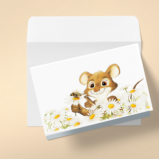 Friendly Kritters Blank Notecards - Set 3