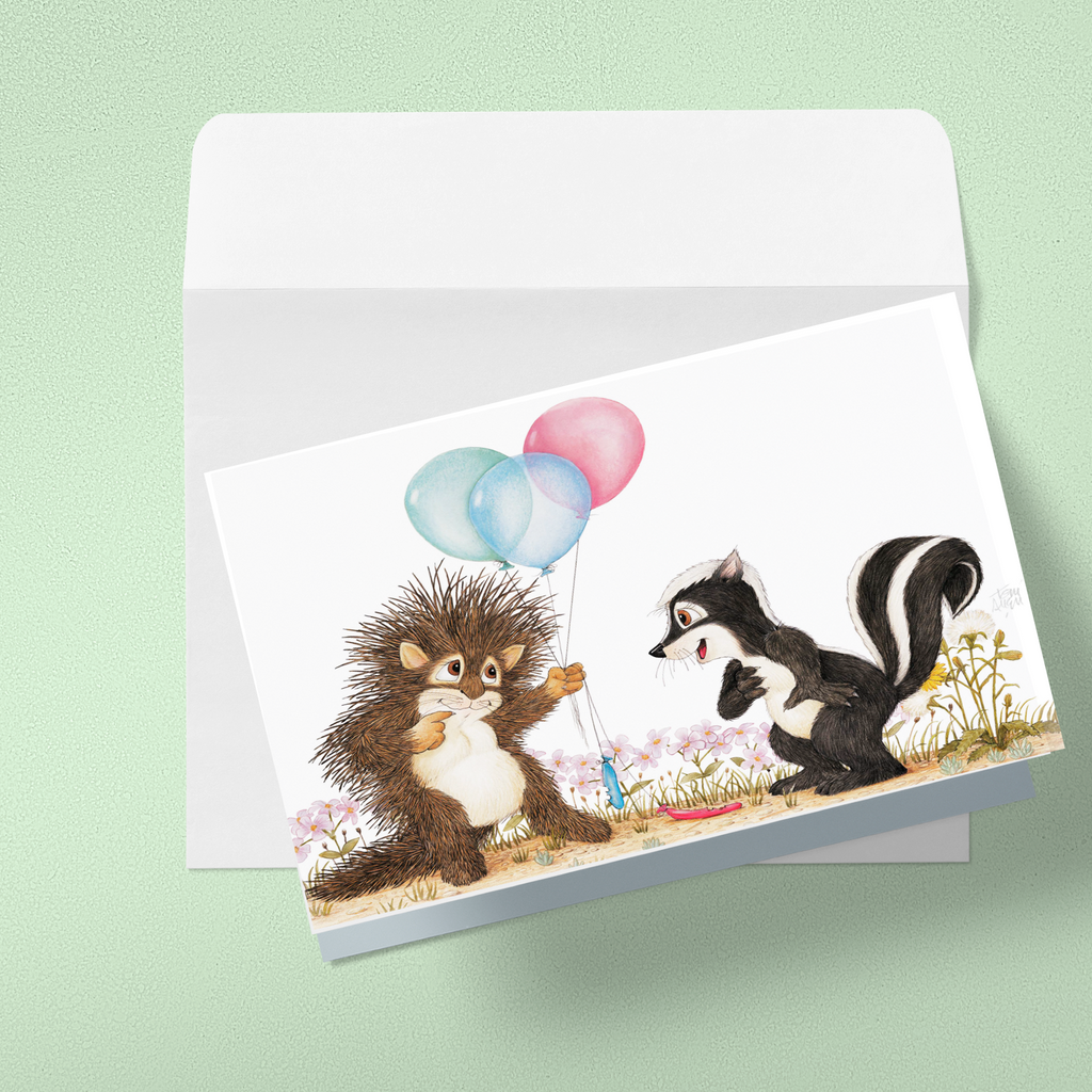 Friendly Kritters Blank Notecards - Set 4