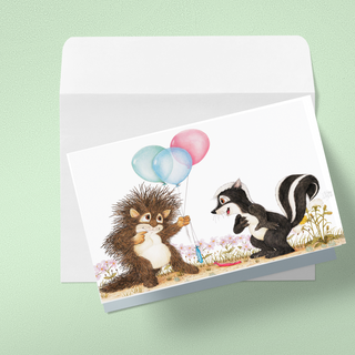 Friendly Kritters Blank Notecards - Set 4