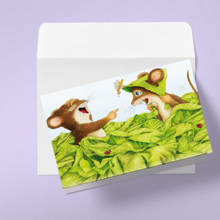 Friendly Kritters Blank Notecards - Set 4