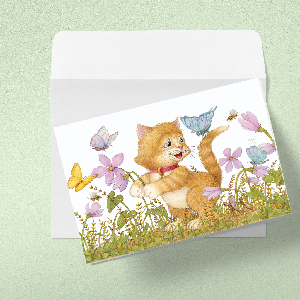Friendly Kritters Greeting Note Cards