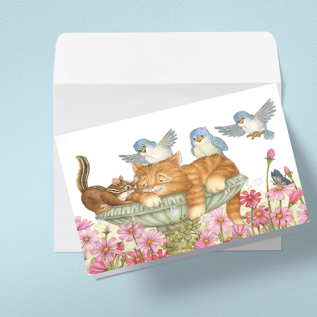 Friendly Kritters Blank Notecards - Set 1 - old