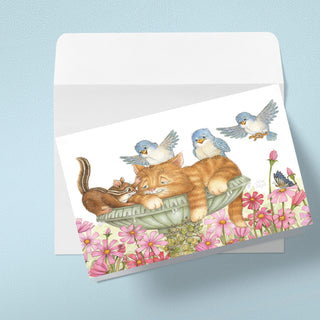 Friendly Kritters Blank Notecards - Set 1 - old