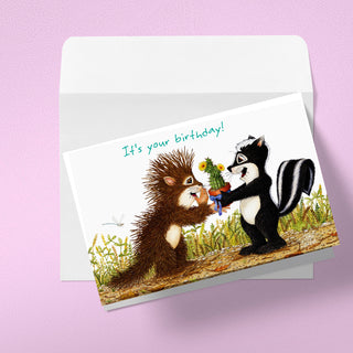Friendly Kritters Birthday Cards - Set 2 - old