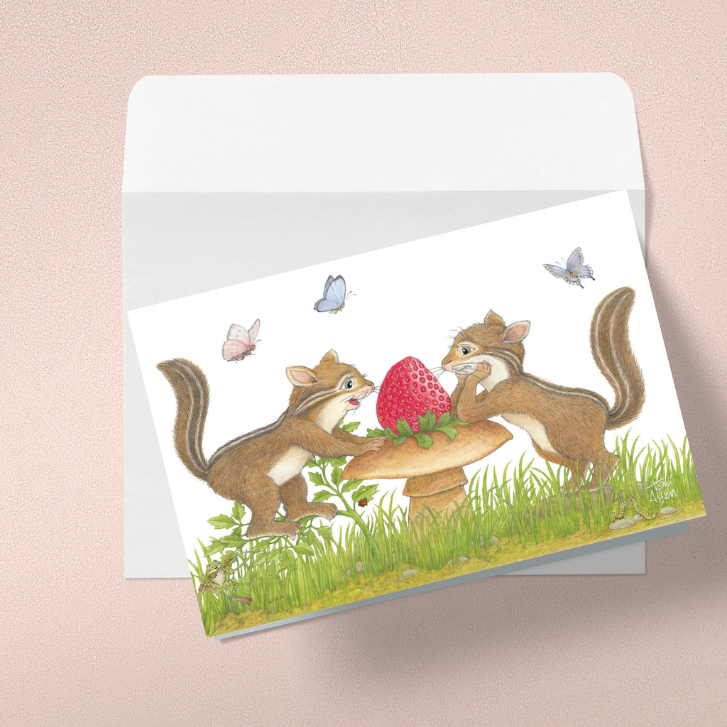 Friendly Kritters Blank Notecards - Set 1 - old