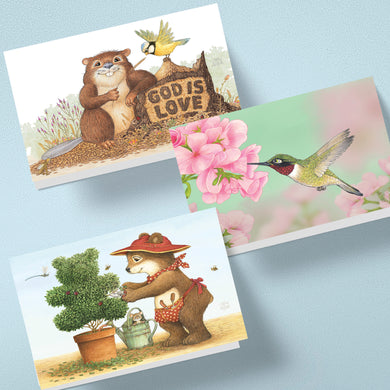 Friendly Kritters Blank Notecards - Set 2 - old