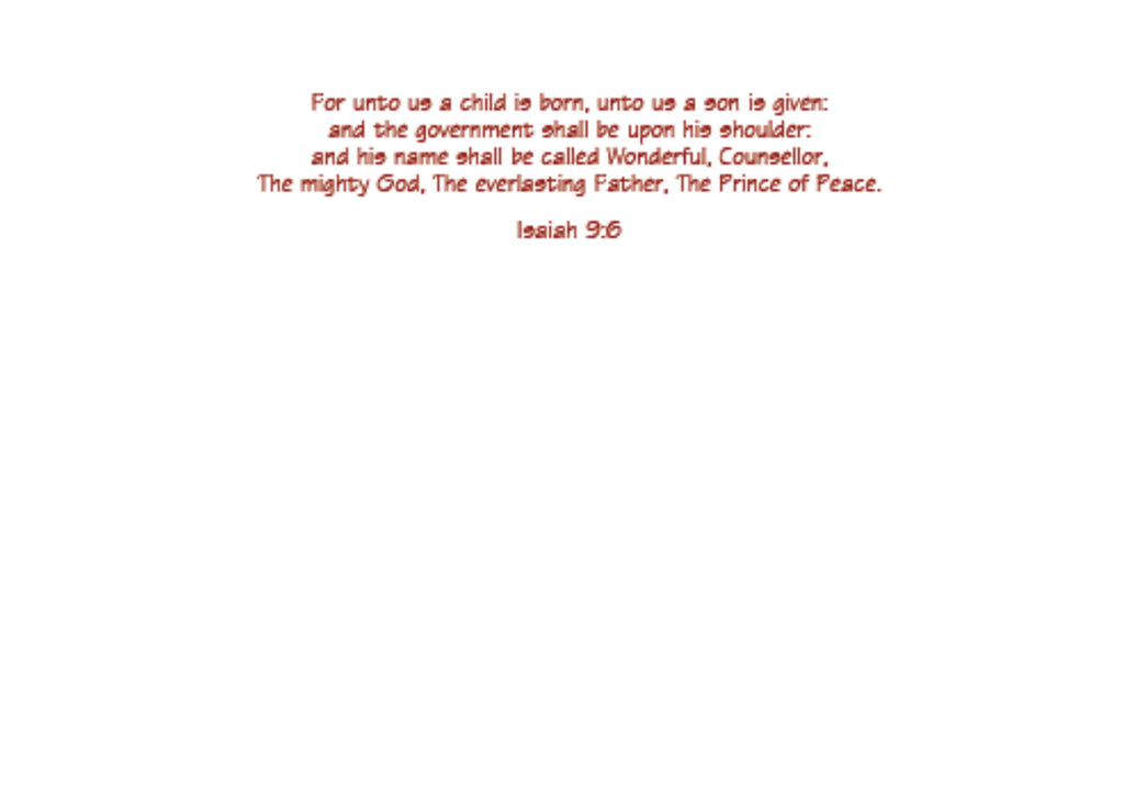 Premium Christmas Card - Jesus, Lord of Lords