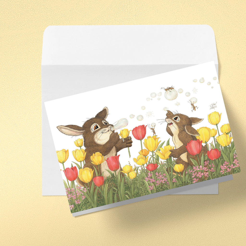 Friendly Kritters Greeting Note Cards - Set 1 - old