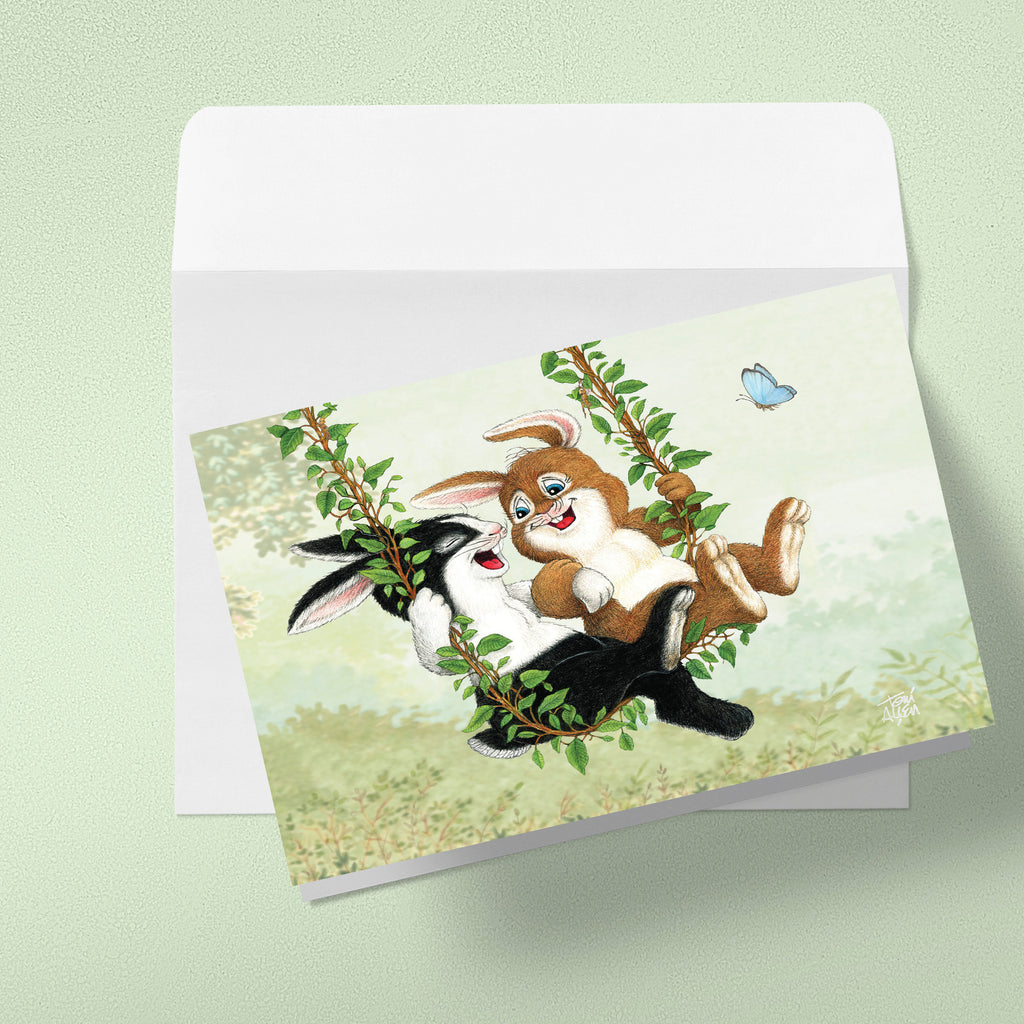 Friendly Kritters Greeting Note Cards - Set 1 - old
