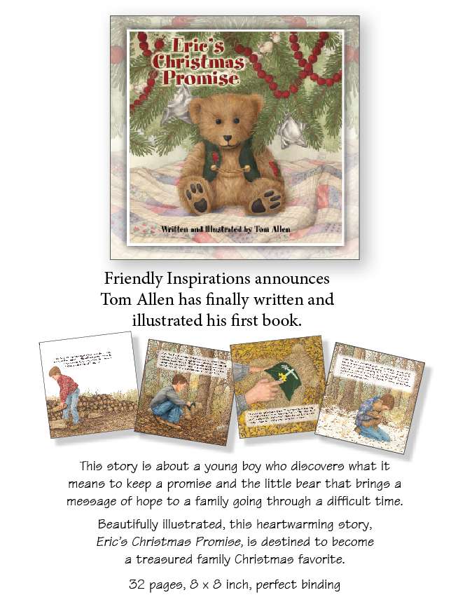 Eric's Christmas Promise - An illustrated book by Tom Allen