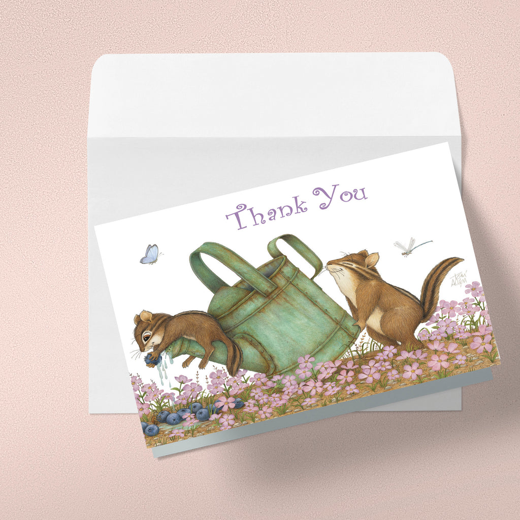 Friendly Kritters Thank You Cards - Set 1 - old