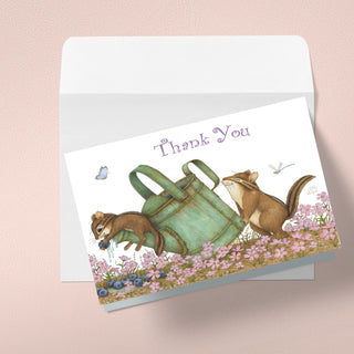 Friendly Kritters Thank You Cards - Set 1 - old