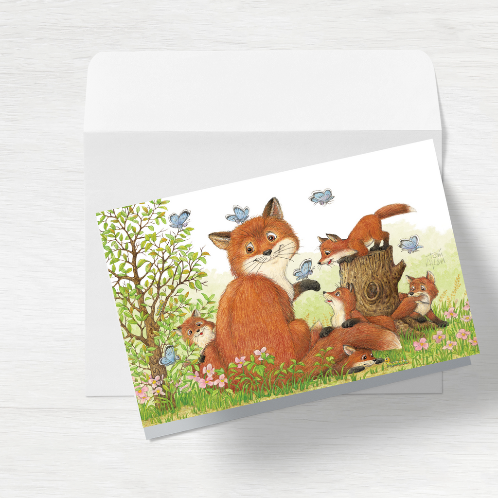 Friendly Kritters Blank Notecards