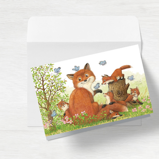 Friendly Kritters Blank Notecards
