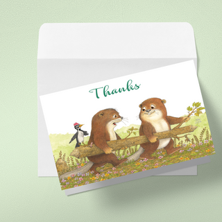 Friendly Kritters Thank You Cards - Set 1