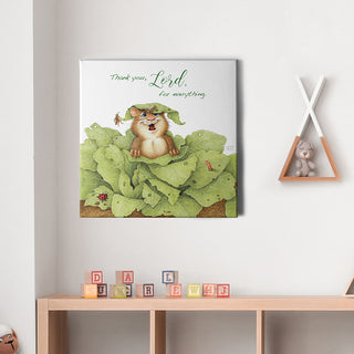 Friendly Kritters Wall Art Print - Set of 3 - 16x16 - Canvas - Collection 2