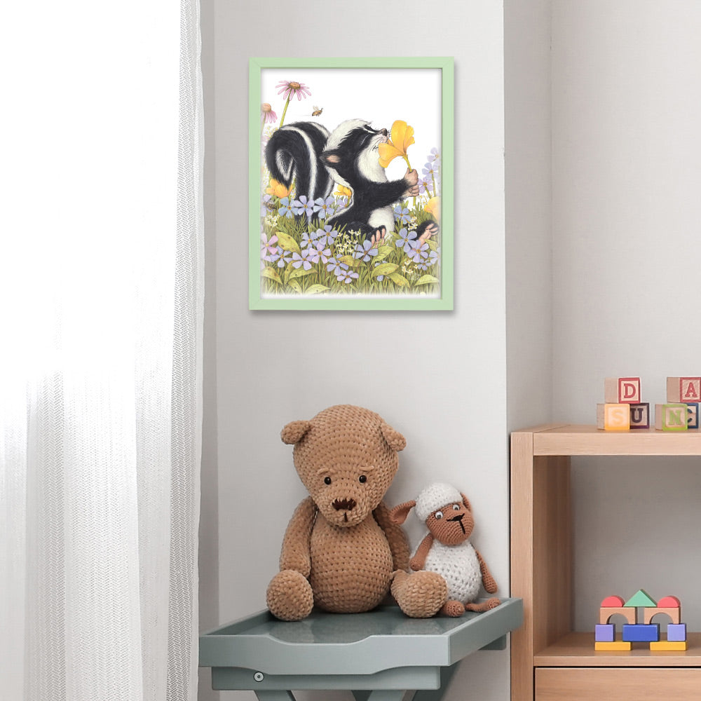 Friendly Kritters Wall Art Print - Set of 3 - 11x14 - Unframed - Collection 2