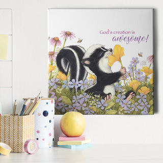 Friendly Kritters Wall Art Print - Set of 3 - 16x16 - Canvas - Collection 2