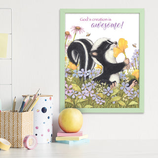 Friendly Kritters Wall Art Print - Set of 3 - 8x10 - Unframed - Collection 2