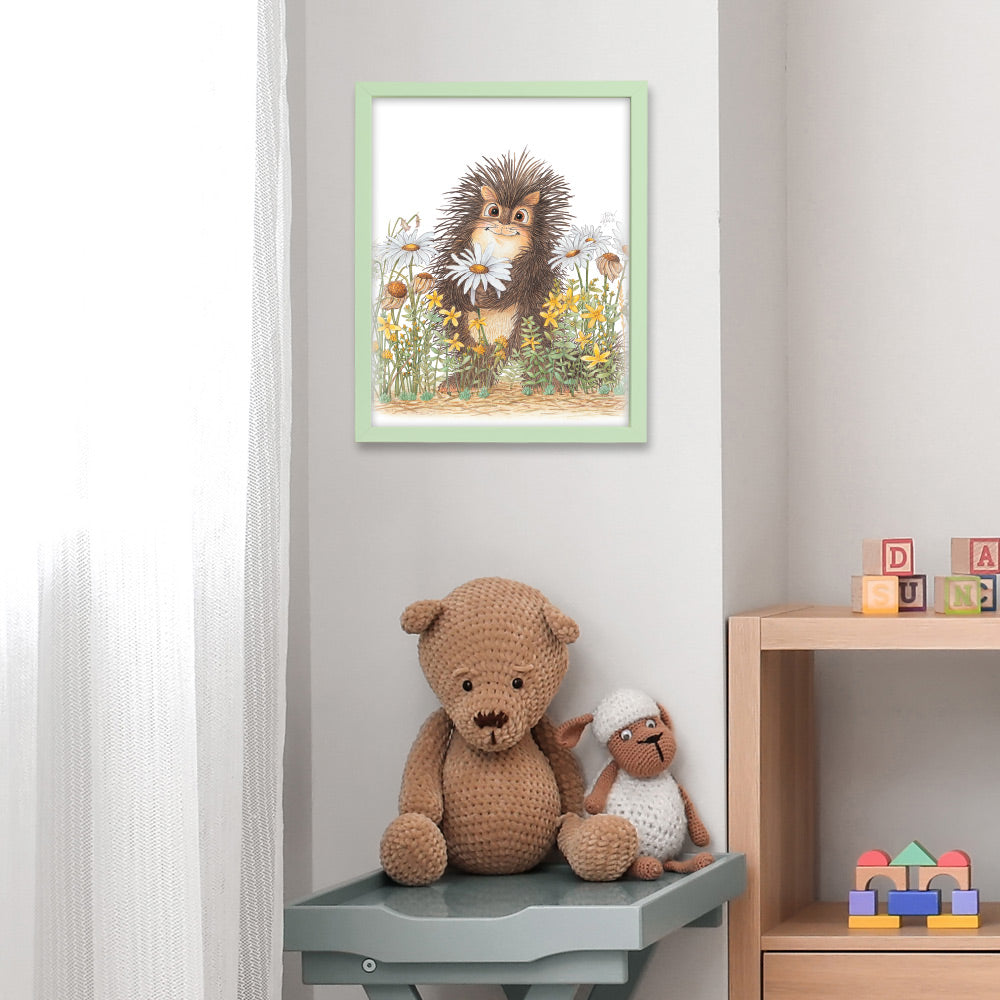 Friendly Kritters Wall Art Print - Set of 3 - 11x14 - Unframed - Collection 1