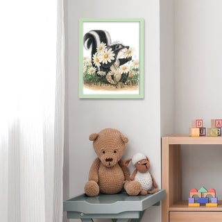 Friendly Kritters Wall Art Print - Set of 3 - 8x10 - Unframed - Collection 2