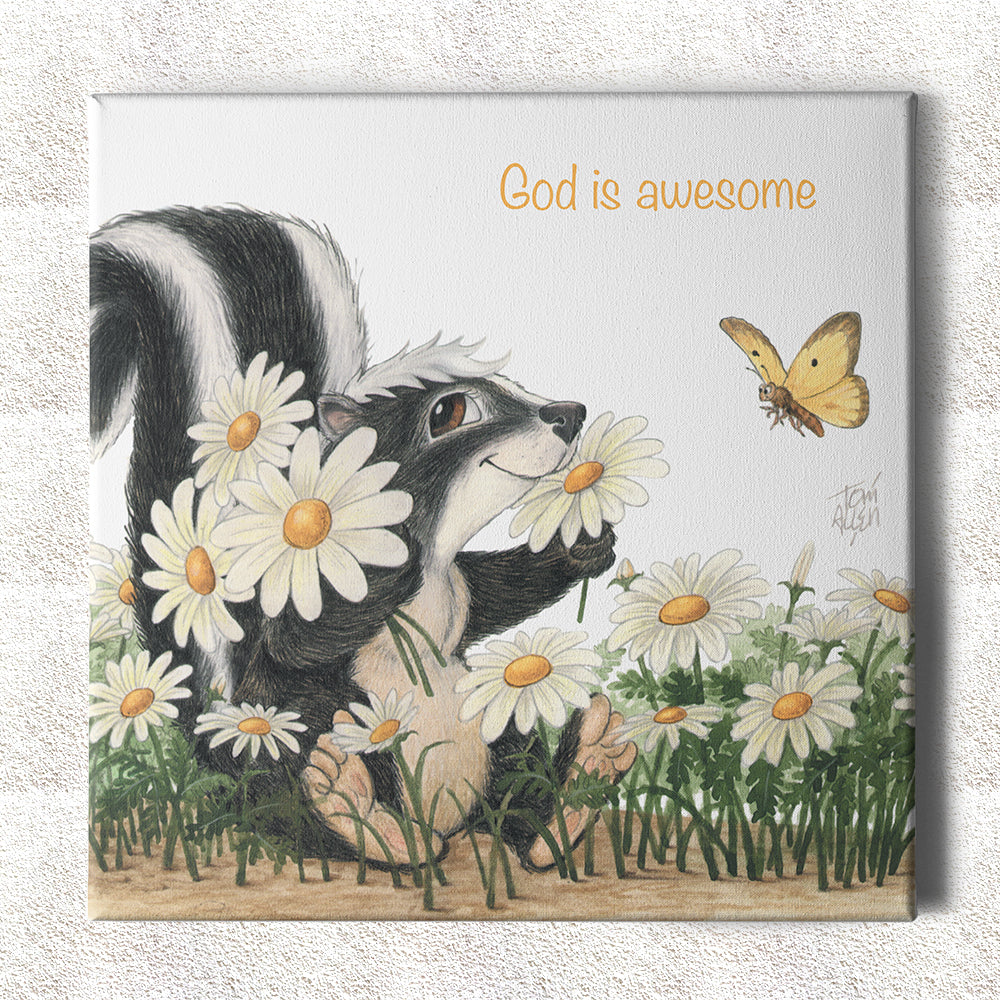 Friendly Kritters Wall Art Print - Set of 3 - 16x16 - Canvas - Collection 1