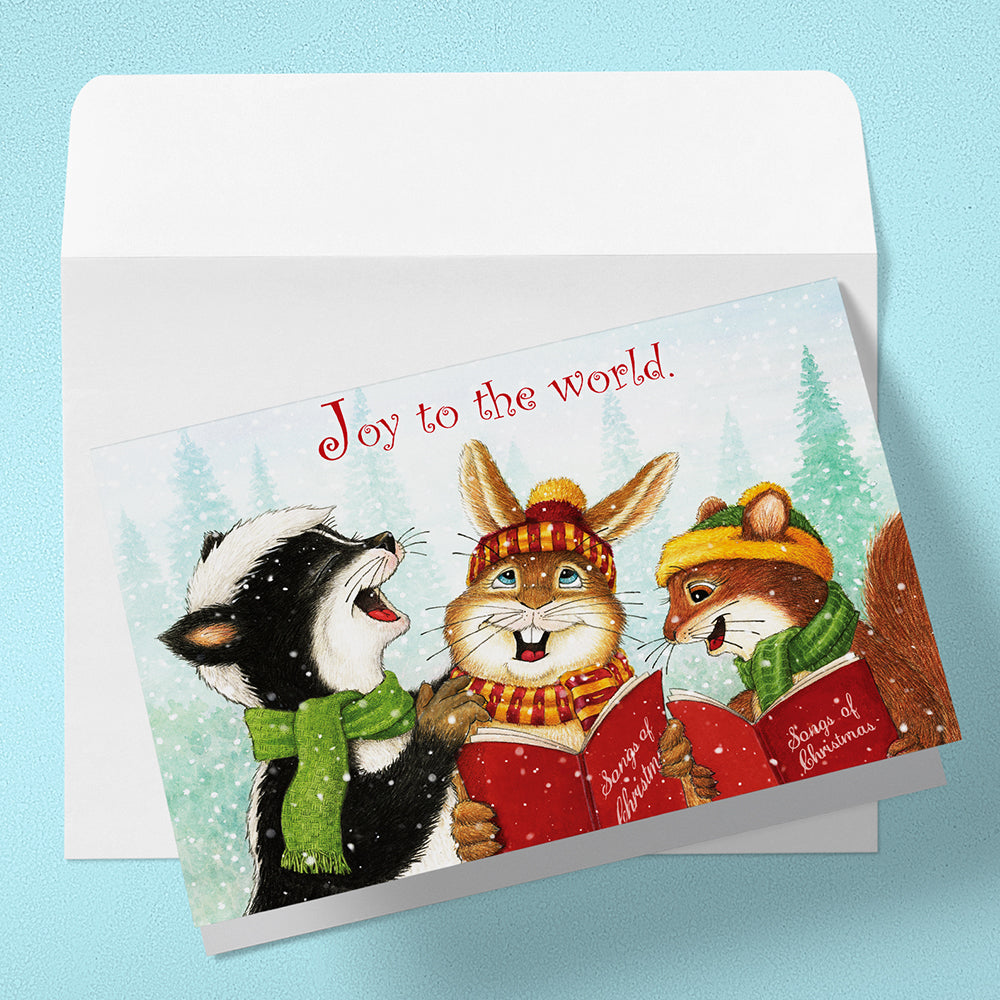 Friendly Kritters Christmas Cards - Set 1
