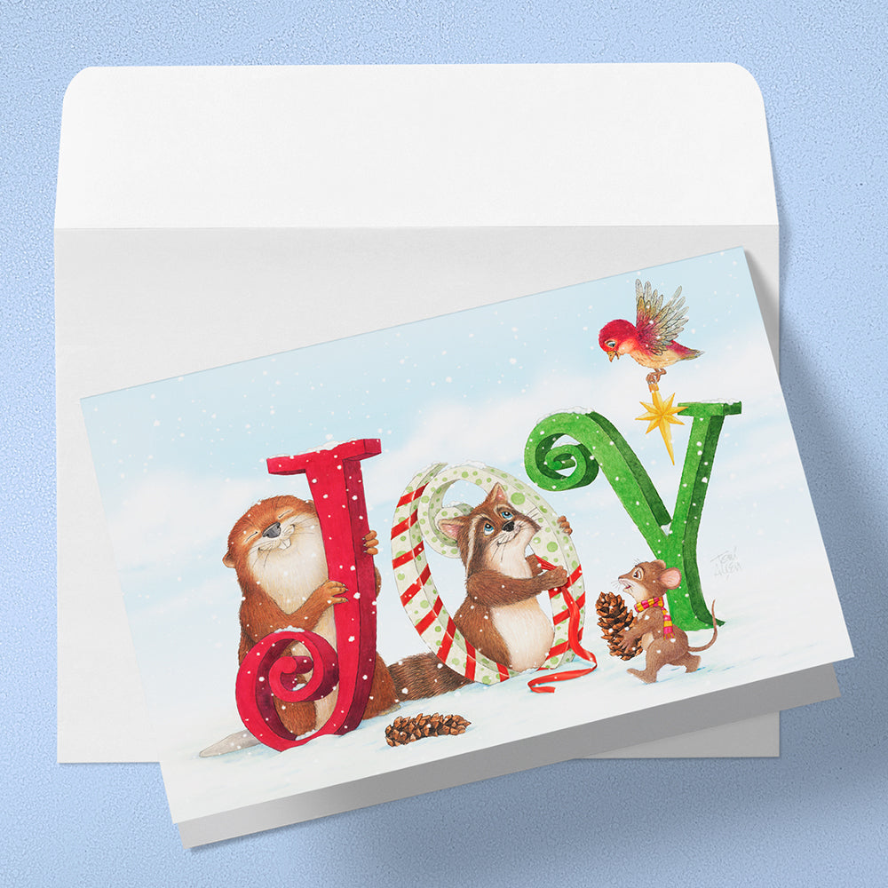 Friendly Kritters Christmas Cards - Set 2