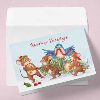 Friendly Kritters Christmas Cards - Set 3 - old