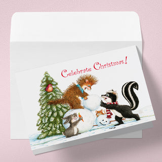 Friendly Kritters Christmas Cards - Set 3 - old