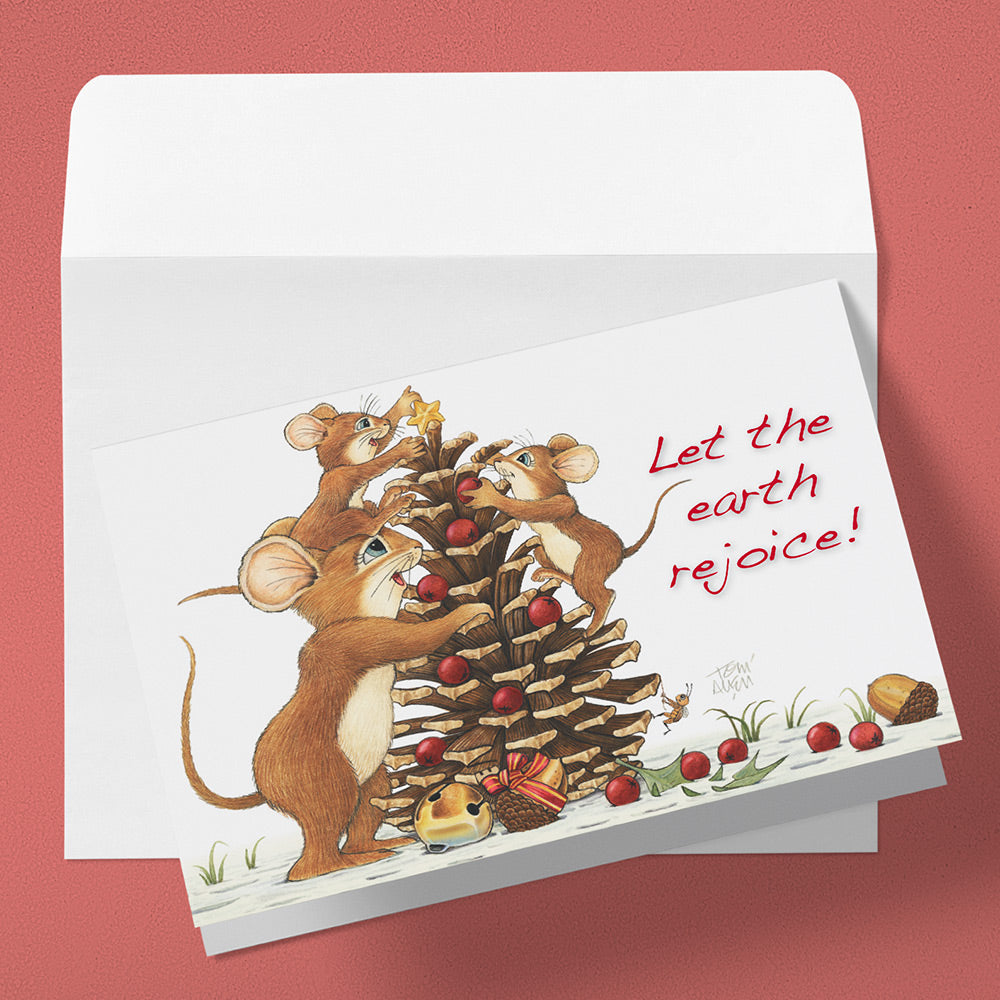 Friendly Kritters Christmas Cards - Set 4