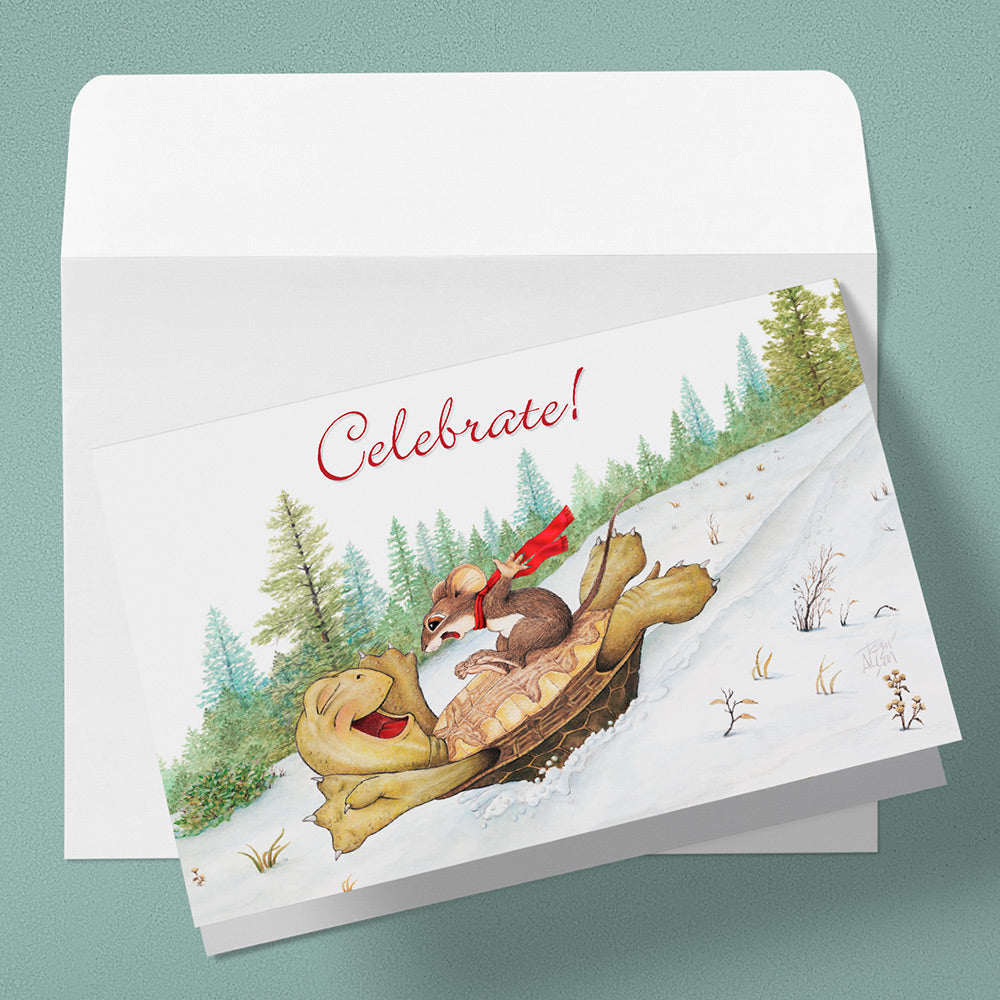 Friendly Kritters Christmas Cards - Set 4