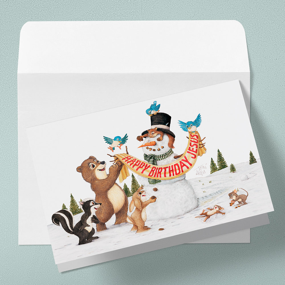 Friendly Kritters Christmas Cards - Set 4