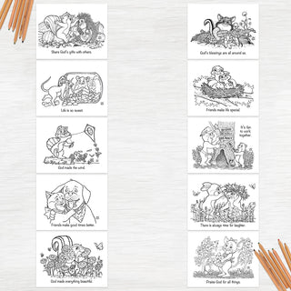 Friendly Kritters Premium Coloring Book