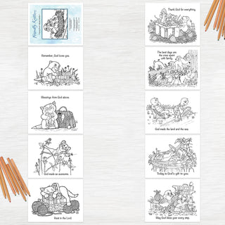 Friendly Kritters Premium Coloring Book