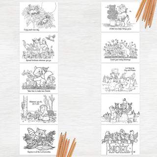 Friendly Kritters Premium Coloring Book