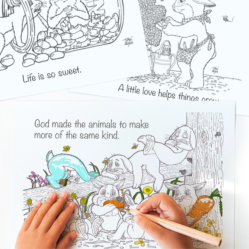 Friendly Kritters Premium Coloring Book
