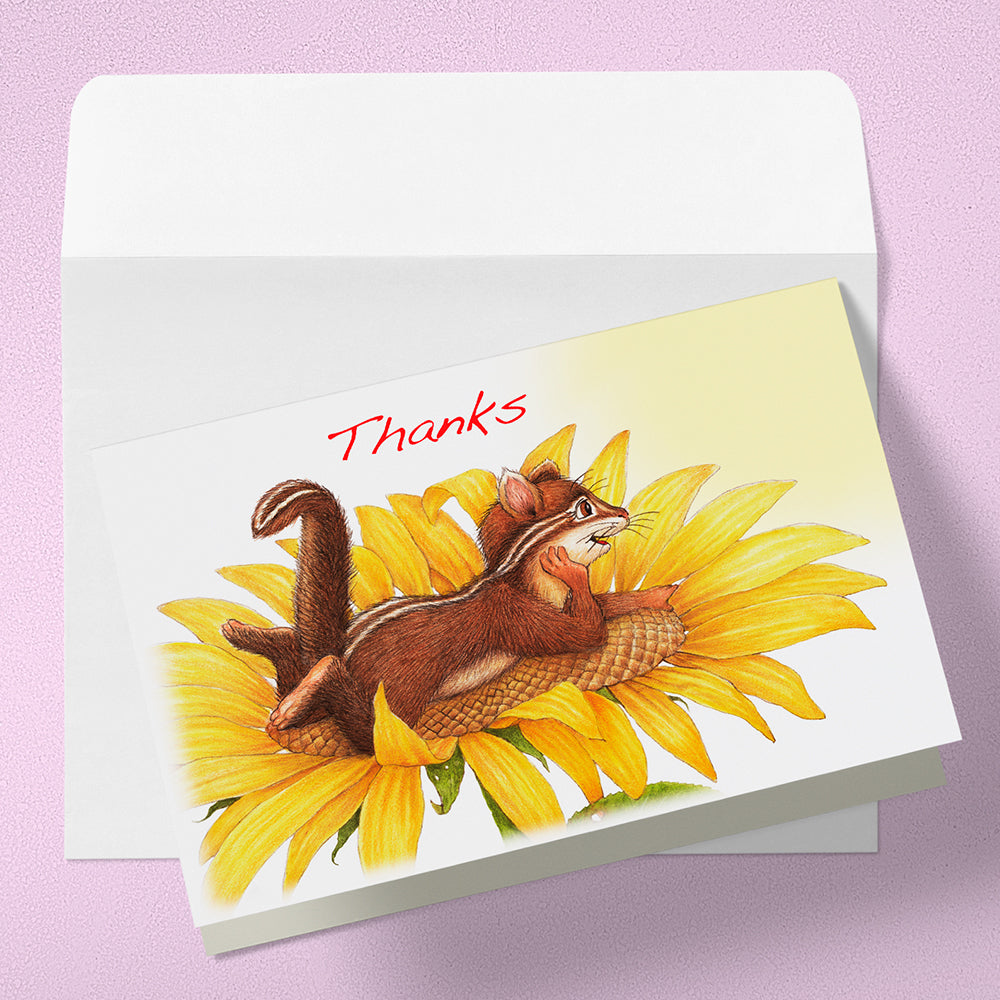 Friendly Kritters Thank You Cards - Set 3 - old