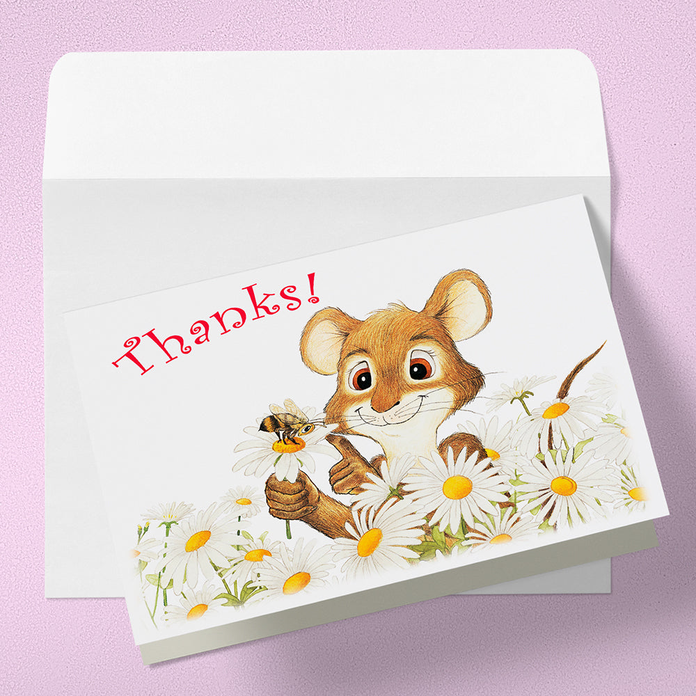 Friendly Kritters Thank You Cards - Set 3 - old