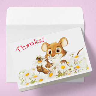 Friendly Kritters Thank You Cards - Set 3 - old