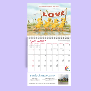 2027 Friendly Kritters Wall Calendar - Customizable
