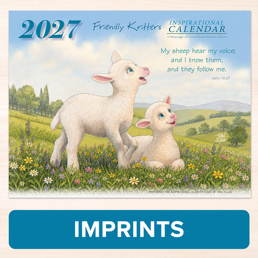 2027 Friendly Kritters Wall Calendar - Customizable