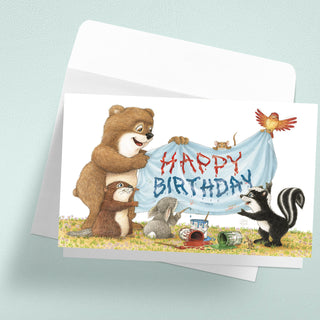 Friendly Kritters Birthday Cards - Set 2